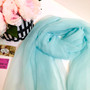 Sheer Evening Shawl Wrap 120x190cm Tiffany Blue  6365