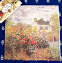 20 Paper NapkinsArtist's Garden in Argenteuil Claude Monet 33x33cm