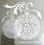 Christmas Card 10x10cm silver deco