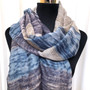 Promo Scarf Ombre Blue Grey