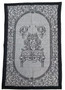 Lou Ange Silver Grey French Jacquard Tea Towel