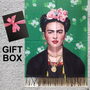 Frida Kahlo Selfportrait Green Masterpiece Thick Soft Shawl/Wrap in Giftbox