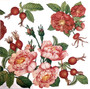 20Paper Napkins Roses 33x33cm