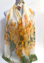 Vincent van Gogh Vase with Irises Yellow Lightweight scarf