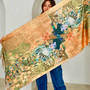 Gustav Klimt Adele Bloch Baurer Art Thick Soft Shawl Scarf  in Giftbox