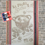 La Fondue Jacquard Tea Towel Made in France