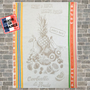 Fruits Jacquard Tea Towel Made in France