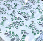 170x270cm 8 seats Acacia COATED French Tablecloth Made in France