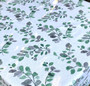 170x320cm 10 seats Acacia COATED French Tablecloth Made in France