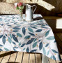 Abelia 150x200cm 6 seats  Thick COATED French Tablecloth Made in France