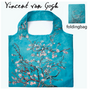 Foldable Shopping Bag Vincent van Gogh almond Blossoming Tree