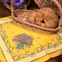 Lavender Yellow French Tablecloth 155x200cm 6Seats Made in France