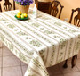 Clos des Oliviers Ecru French Tablecloth 155x200cm 6Seats Made in France