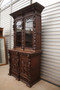 A hand carved in Holland bookcase, display cabinet from the 1890's