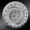 Impulse polished Beadlock Wheel
• Impulse polished center
• Polished outer 
• Polished Beadlock