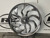 Hydro chrome 19x3" billet motorcycle wheel