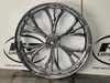 Majestic chrome 23x3.75" billet chrome wheel for Harley touring fitment