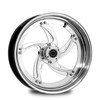 Aurora 5 spoke, lightweight design- rear drag race wheel