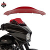Klock Werks 6.5" Kolor Flare windshield - Red