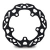 Black Ti Chop Cut Performance Brake Rotor
