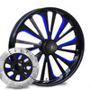 Dillinger Blue Eclipse- Kolor Pop with matching 2-piece floating rotor