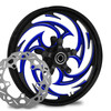 Savage Blue Eclipse- Kolor Pop with Chop Cut performance rotors