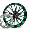 Dynasty Green Eclipse- Kolor Pop with Chop Cut performance rotors
