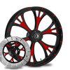 Majestic Red Eclipse- Kolor Pop with Matching 2-piece floating rotors