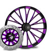 Dynasty Purple Eclipse- Kolor Pop with matching 2-piece floating rotor