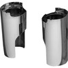 chrome notched fork boots