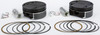 WISECO K2787 M8 Big Bore Pistons 124" 11:1 Compression Ratio