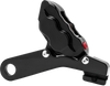 Hawg Halters Inc RKHTAB548 4-Piston Rear Caliper Kit in Black for 2008 and Up Models