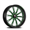 Hammer S- Green Eclipse - Kolor Pop - Lug Mount