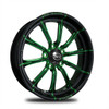 Exile- Green Eclipse - Kolor Pop - Lug Mount