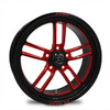 Apex- Red Eclipse - Kolor Pop - Lug Mount