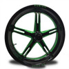 Fusion- Green Eclipse - Kolor Pop - Spindle Mount