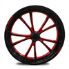 Torx- Red Eclipse - Kolor Pop - Spindle Mount