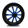 Exile S- Blue Eclipse - Kolor Pop - Spindle Mount