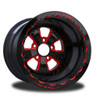 Retro- Red Eclipse- Kolor Pop- Beadlock