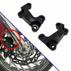 320mm rotor- caliper adapter brackets for '09-'23 models (excludes '23 CVO)