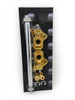 Pro Performance Rear Axle Kit-  Harley Touring ('09-'26) -Gold Adjuster Mounts