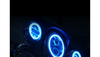 CUSTOM DYNAMICS ProGLOW™ 7-Inch LED Headlamp with Bluetooth Control - Black