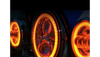 CUSTOM DYNAMICS ProBeam Passing Lamps - 4-1/2 inch  with ProGLOW™ Color Changing Halos and Bluetooth Control