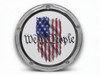 We The People- M8 Derby Cover- Chrome- In Color