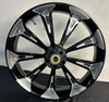 18x3.5 Raider Eclipse Front Wheel | Fits Harley Road Glide, Street Glide, Road King & Touring.