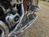 Streamline Floorboard/ Foot Control Kit- Chrome- on bike- right side
