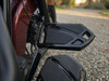 Streamline Floorboard/ Foot Control Kit- Black- on bike- right side