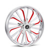 Dillinger Chrome - Red Kolor Pop       (Harley Trike)