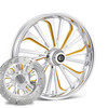 Dillinger Chrome- Gold Kolor Pop with matching brake rotor