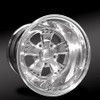 Retro Eclipse Non-Beadlock Rear Wheel
• Retro Eclipse Center
• Polished Outer